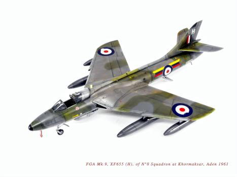 Hawker Hunter FGA Mk 9 by fm-64