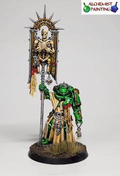 Dark Angels Bladeguard Ancient by AlchemistPainting