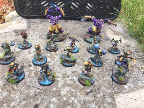 goblin bloodbowl team by davve