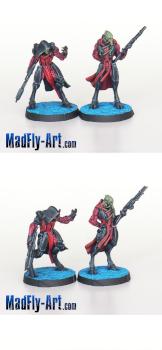 Shrouded and Mentor by MadFlyArtStudio