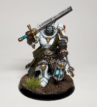 Space Marine Judiciar by AlchemistPainting