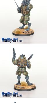 Devil Dog Teams, 2nd Assault Bat. Of The USAMC, Devil Dog by MadFlyArtStudio