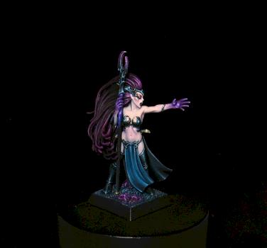 Warhammer Dark Elves Dark Elf Sorceress by Maranith