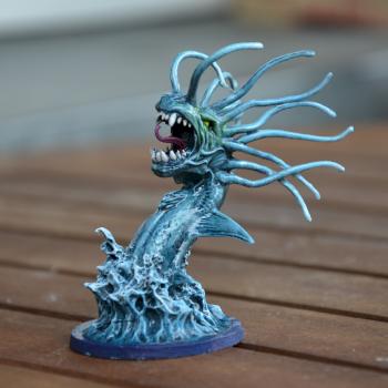 Sea serpent by Gynia