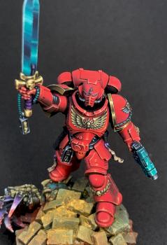 Blood Angels Lieutenant by toopahk