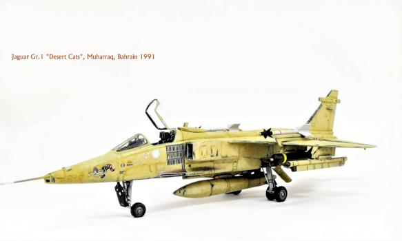 Jaguar Gr. MK1 (Gulf War 1991) scale 1/72 by fm-64