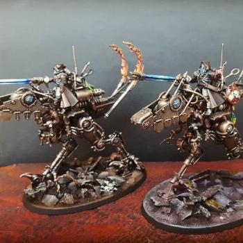 Adeptus Mechanicus Wasteland Raptors by empireonatable