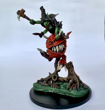 Goblin squig rider by Old Dwarf