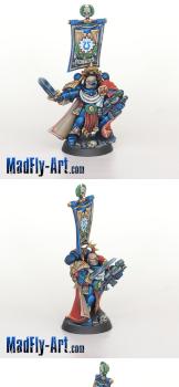Ultramarines Captain by MadFlyArtStudio