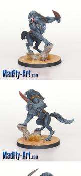 Devil Dog Teams, 2nd Assault Bat. Of The USAMC, K-9 Antipode by MadFlyArtStudio