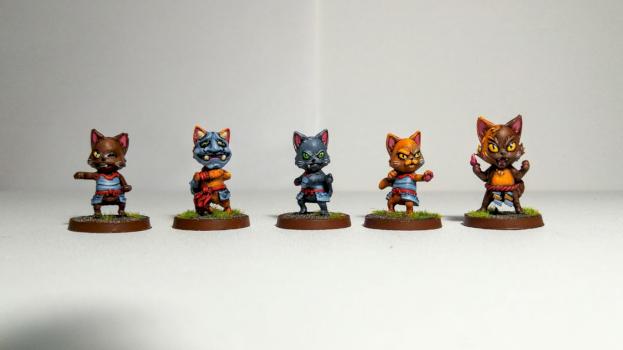 Neko Team Fantasy Football by Miniatures Guild