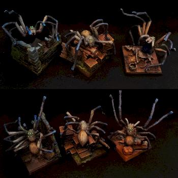 Giant Spiders by vbt