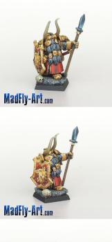 Dwarf Lord Wolfrik by MadFlyArtStudio