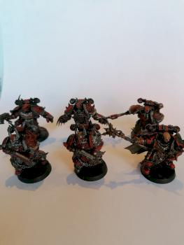 Chaos Space Marine Chosen by Candlewhisper