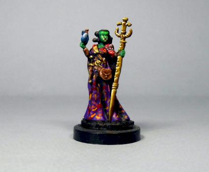 Female Ork Priest by Artufactory Baka