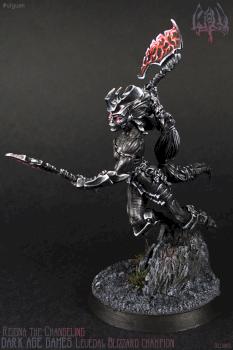 Dark Age Draguri Ice Caste: Leuedai, blizzard champion by GillianH