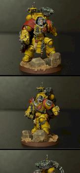 Imperial fists captain Tor Garadon by hsh521
