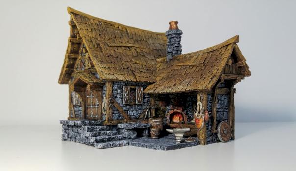 Blacksmith Forge by Miniatures Guild