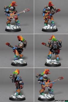 Special Edition Noise Marine II, two ShapeWays 3d-printed icons by castlebrush