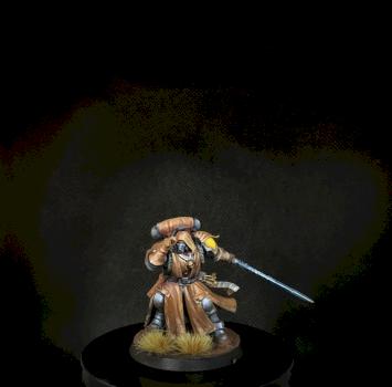 Space Wolves Librarian in Phobos Armor by PiratePaintingFXBG