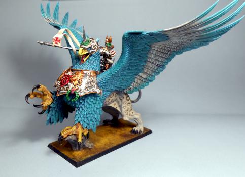 General of the Empire on Imperial Griffon, Warhammer Age of Sigmar by Artufactory Baka