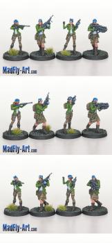 Caledonian Volunteers by MadFlyArtStudio