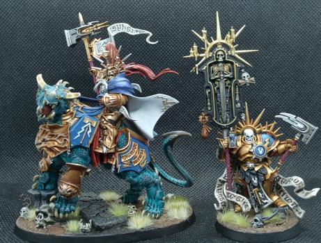 Vandus Hammerhand and Lord-Relictor (Age of Sigmar) by MenelBy
