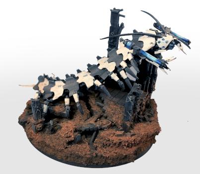 Necron Tomb Stalker by Maarten Dekock