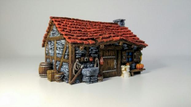 Cottage House II by Miniatures Guild
