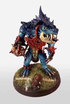 Blood Bowl Kroxigor by Maarten Dekock
