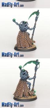 Necron Overlord by MadFlyArtStudio
