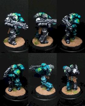 Ravenguard Alpha legionnaire by IreMoon