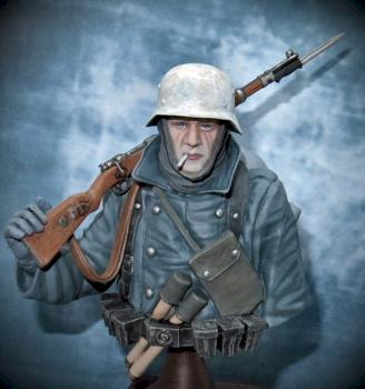German Soldier Battle of Moscow 1941 by alango