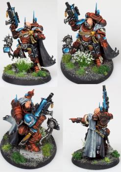 Primaris Captain in Phobos Armour by Just Paint It