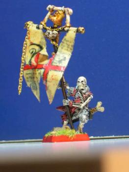 Skeleton Standard bearer by Rolachey
