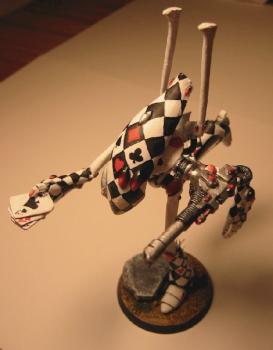 Eldar Harlequin Wraithlord by kaeledra