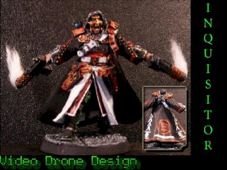 INQUISITOR MODEL   The Red Fist  (gunslinger) by VideoDrone