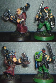 Captain Draco and Priest Maertue by vetroacciaio