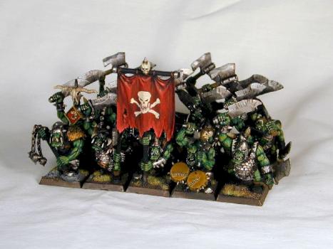 Orc warriors by Cavepainter