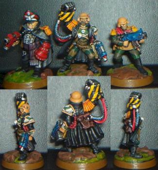 Captain and a pair of advisors by vetroacciaio