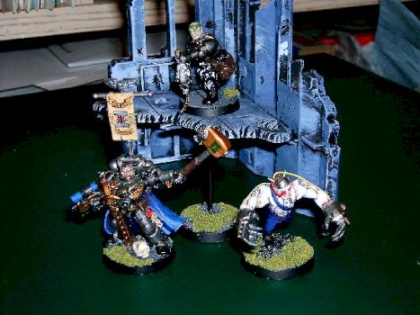 Inquisitor Joseph and retinue by sucellos