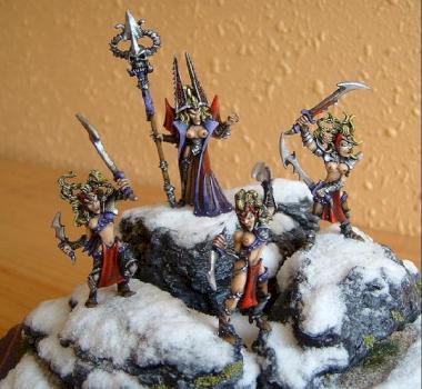 Converted Witch Elves by carlosfer