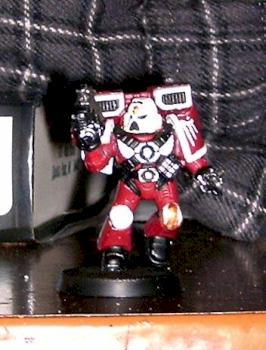 Space Marine Assault Marine by sucellos