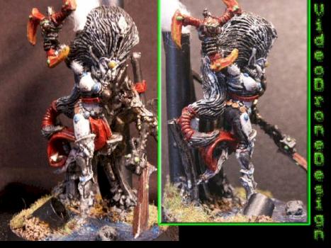 Jain Zar of the Eldar Howling Banshees by VideoDrone