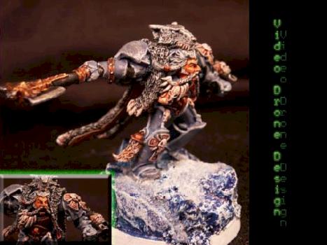 Logan Grimnar of the Space Wolves Chapter by VideoDrone