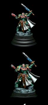Dark angels primaris captain by RAFF
