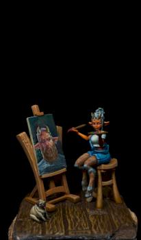 Mutual painting by Juanjo_Artmileio