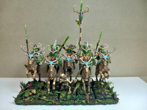 wood elves wild riders by Jaja le papa
