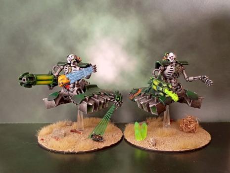 Necron Destroyers by pesadilla