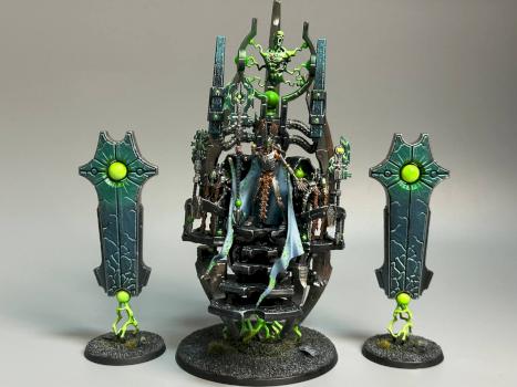 Szarekh, The Silent King, Necron Charact by Painted in Ukraine